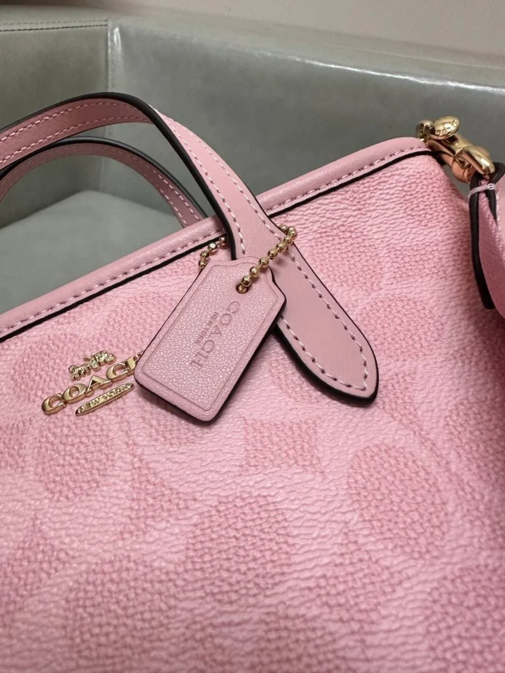 Coach Mini City Pink Tote Bag